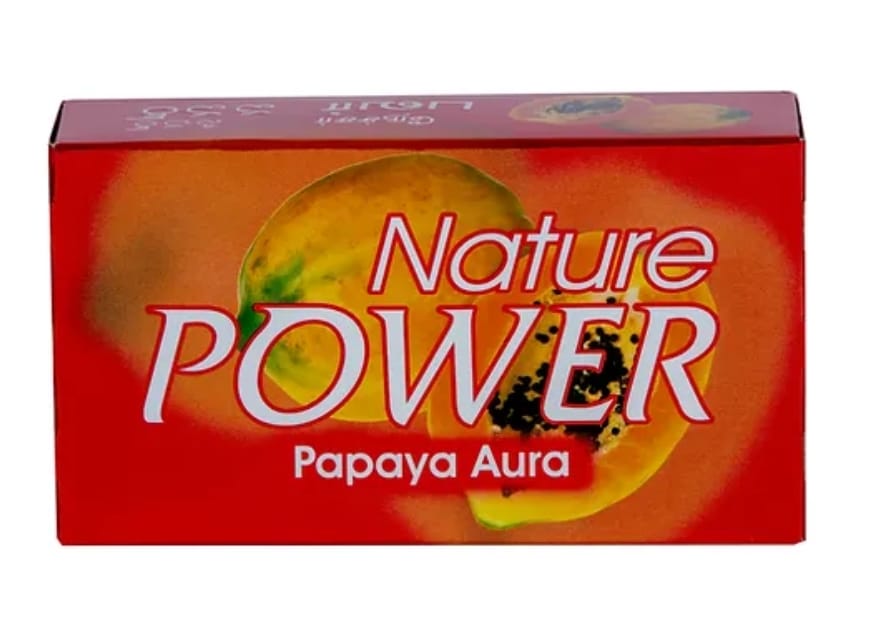 NATURE POWER PAPAYA AURA SOAP 125GM
