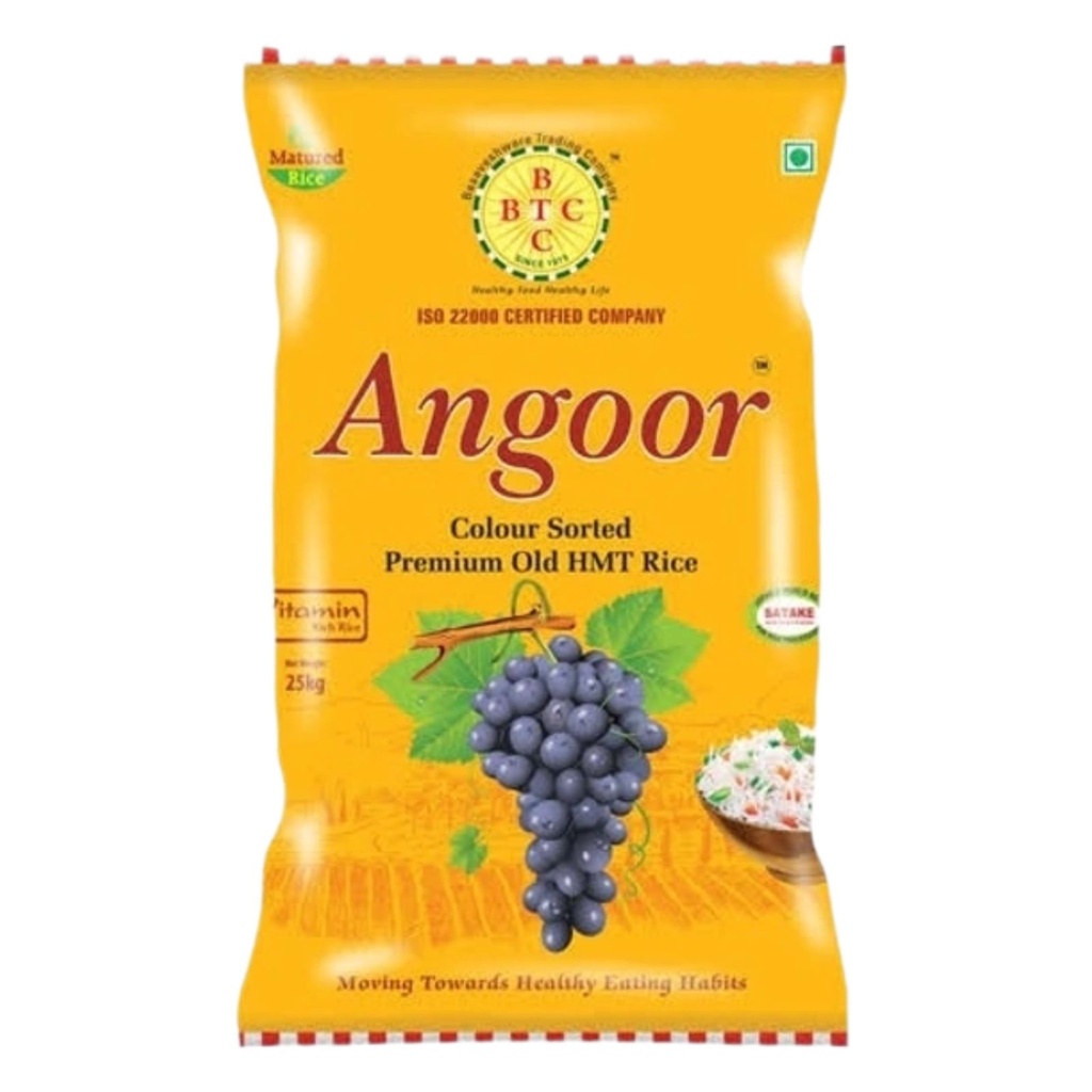 ANGOOR -BTC (HALF BOILED) RICE 26KG
