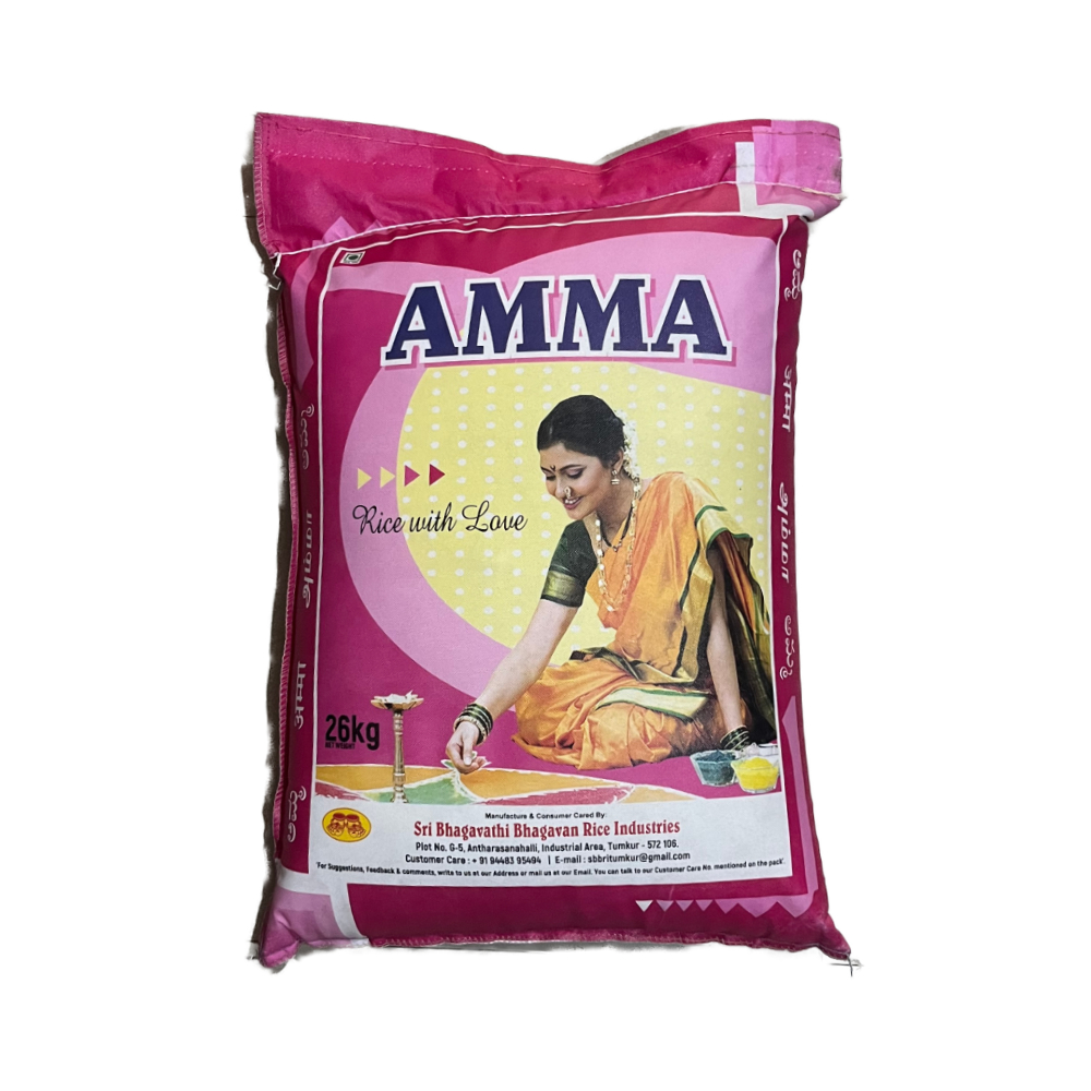 AMMA RICE (HALF BOILED) 26KG