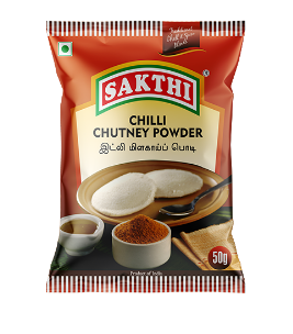 [E-GRO204] SAKTHI IDLY CHILLI POWDER 50G